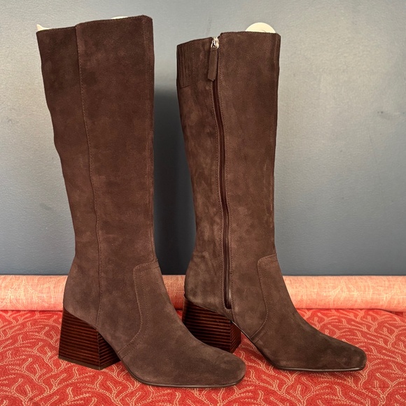 NWT Blondo Tessa Suede Tall Boots - Picture 1 of 6